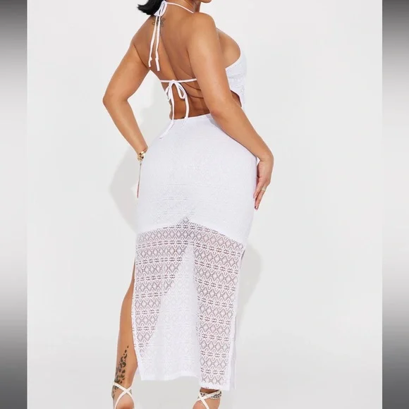 Lace Maxi Dress - Picture 2 of 5